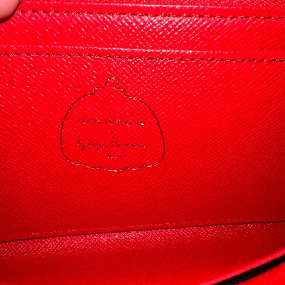 Louis Vuitton Sarah long snap wallet Painted Dot Yayogi Kusama cruise collection - Picture 8 of 14